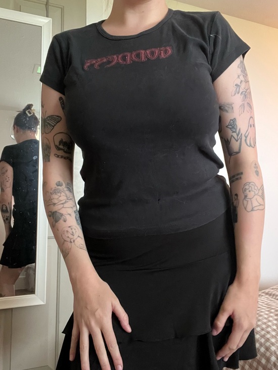 Tops - Vintage 100% Cotton Goddess Baby Tee